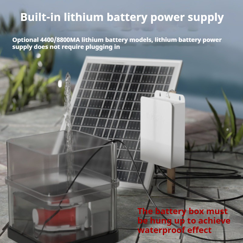 Urban Farming System - Brushless Solar Water Pump Kit Lithium