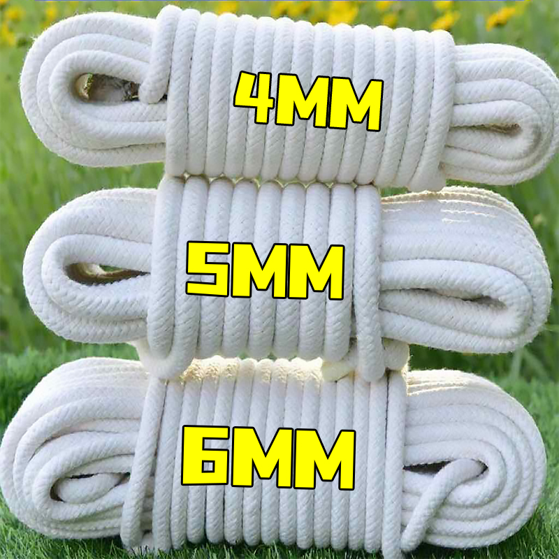 Urban Farming System - 4/5/6mm Self-Watering Cotton Ropes Plant Flower
