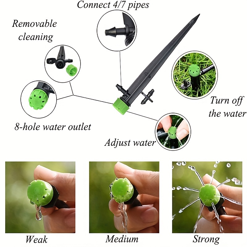 Drip Emitters Perfect for Tube - Urban Farming System 评论和价格