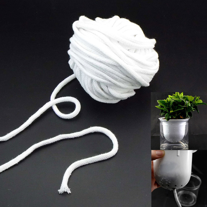 Self Watering Cotton Wick Rope - Urban Farming System 评论和价格