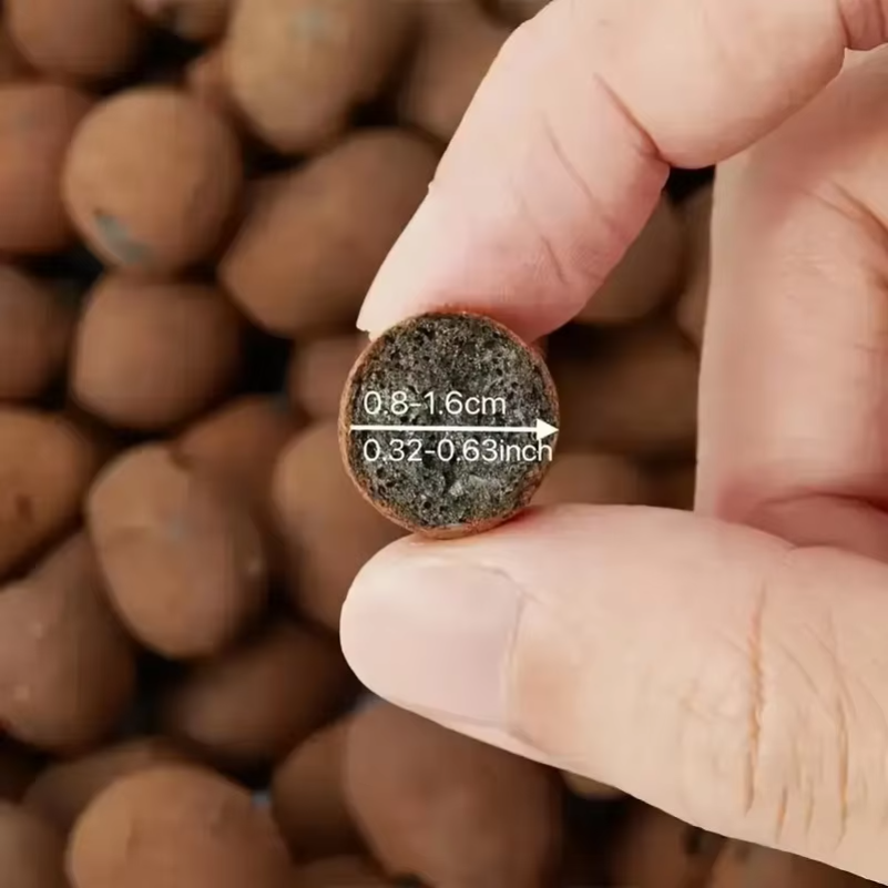 1LB Reusable Hydroponic Clay P - Clay Pebble Growing 评论和价格